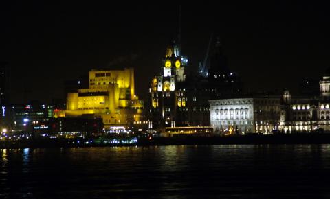 Liverpool Waterfront by Night