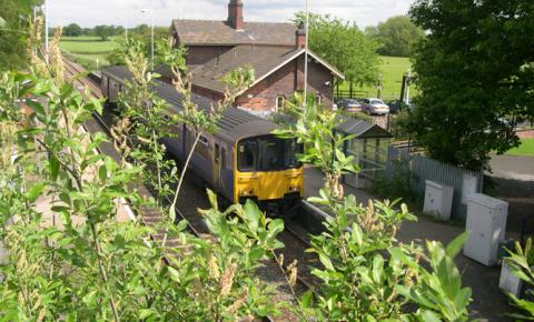 Plumley Railway Station