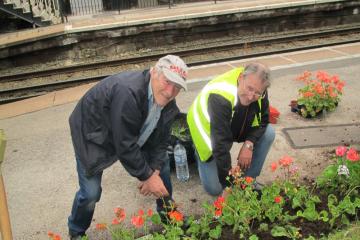 Little Sutton Railway Station » Cheshire Best Kept Stations